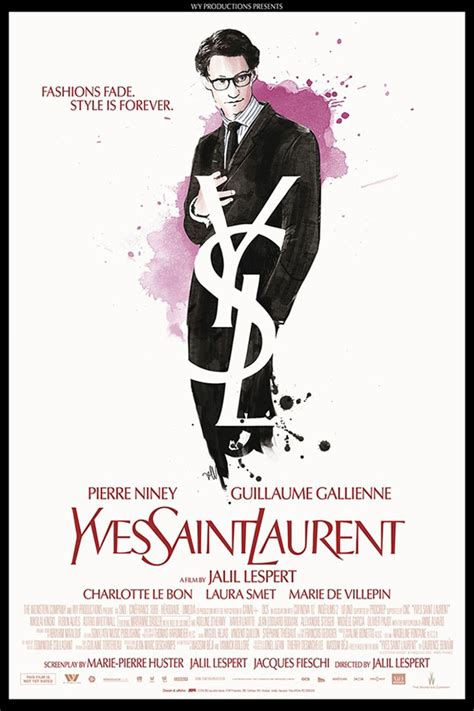 ysl posters online.